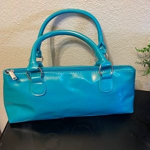 Primeware teal insulated wine bag picnic alcohol corkscrew included